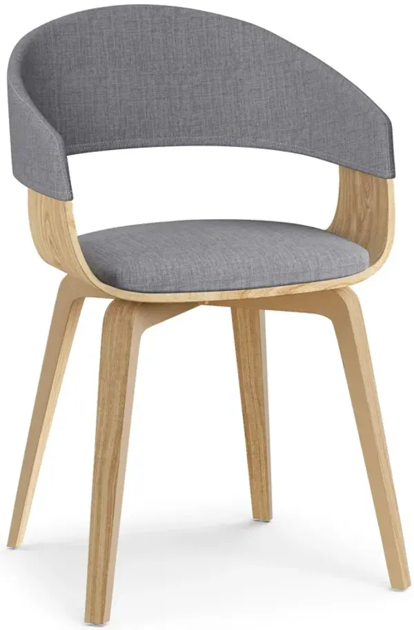 Lowell Dining Chair in Linen Style Fabric