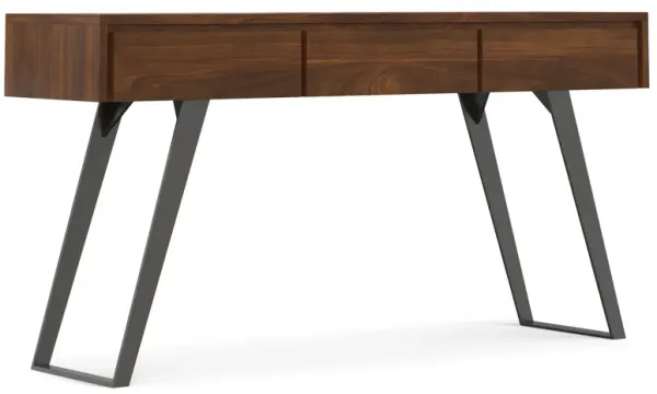 Lowry Console Sofa Table in Walnut