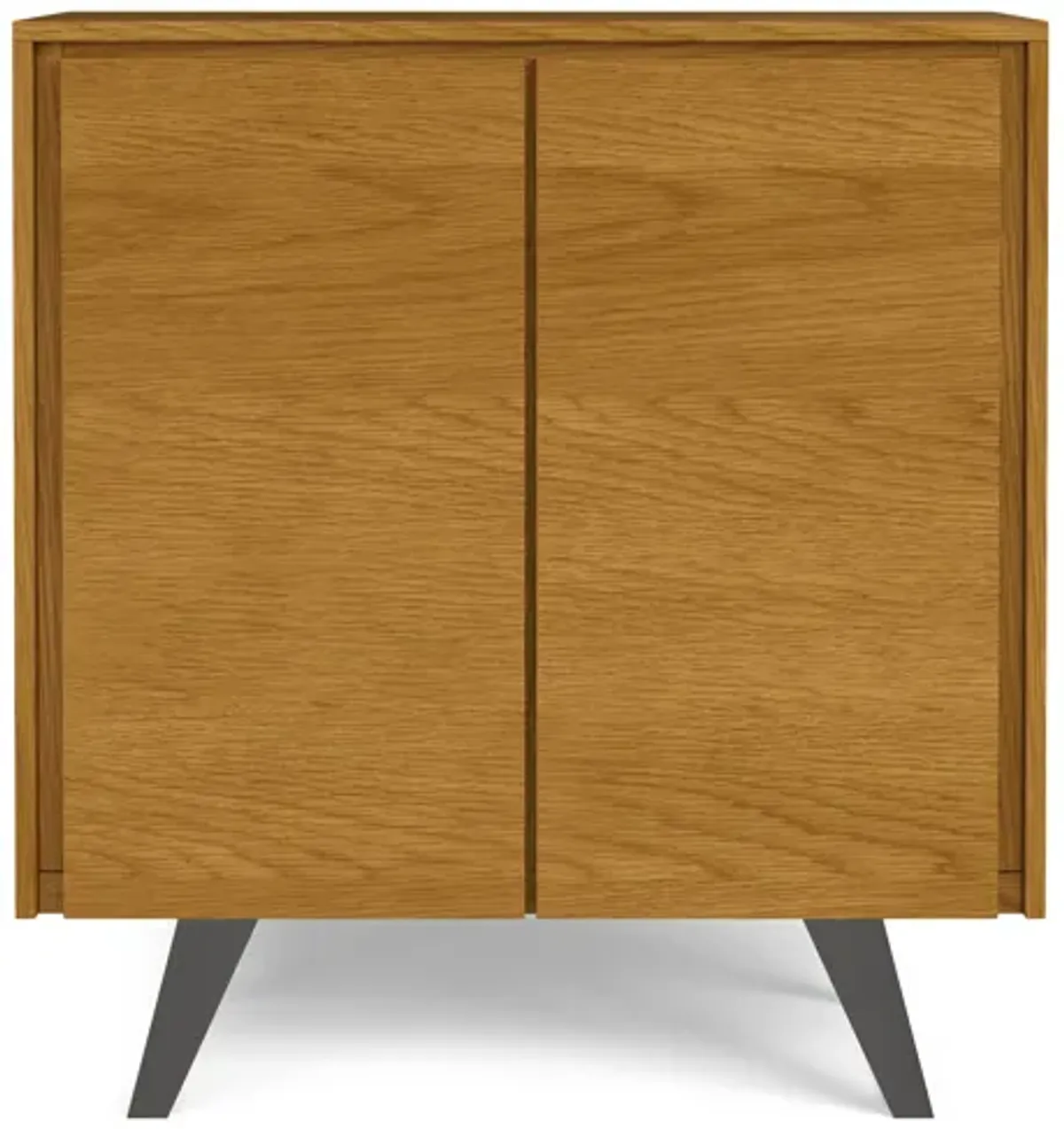 Lowry Medium Storage Cabinet in Oak