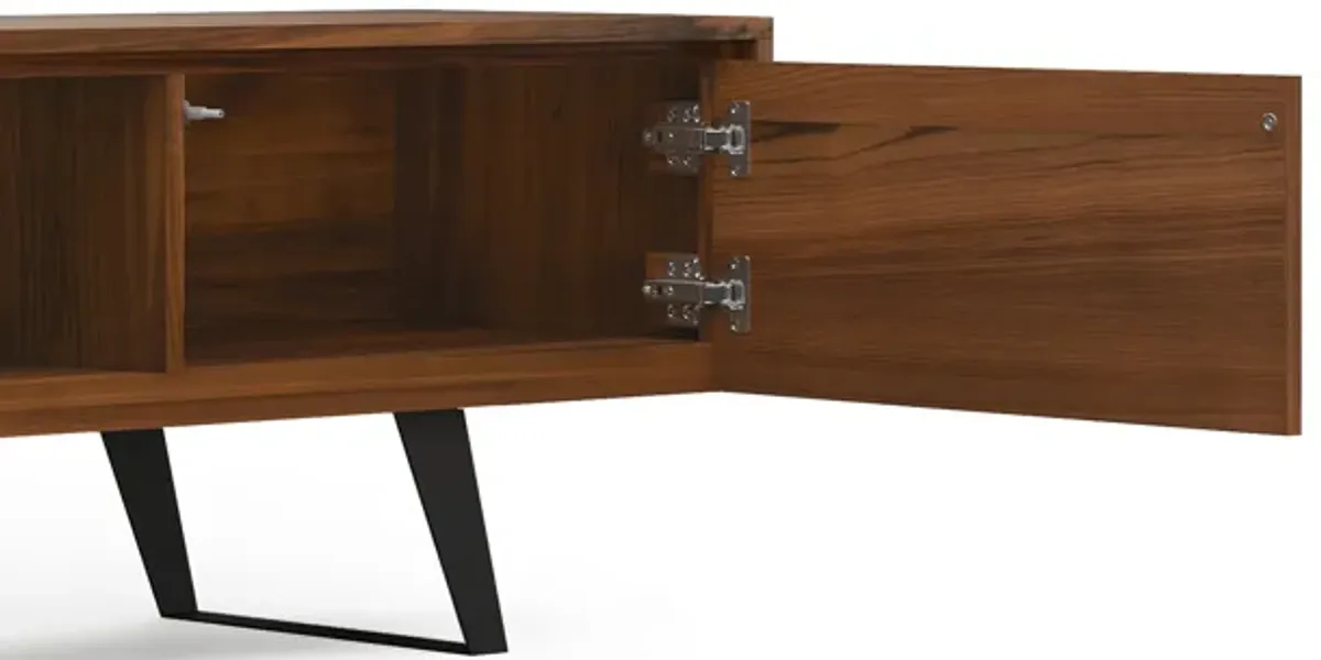 Lowry 72 inch TV Media Stand in Walnut