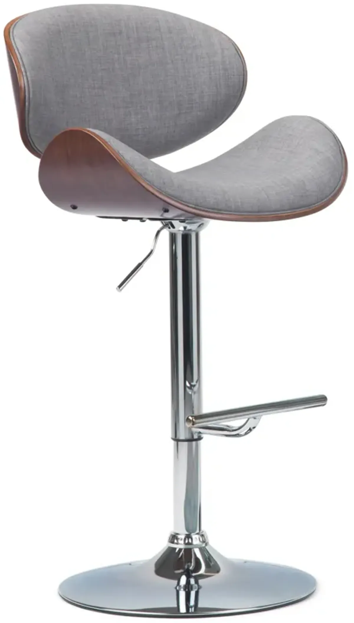 Marana Bentwood Adjustable Swivel Bar Stool