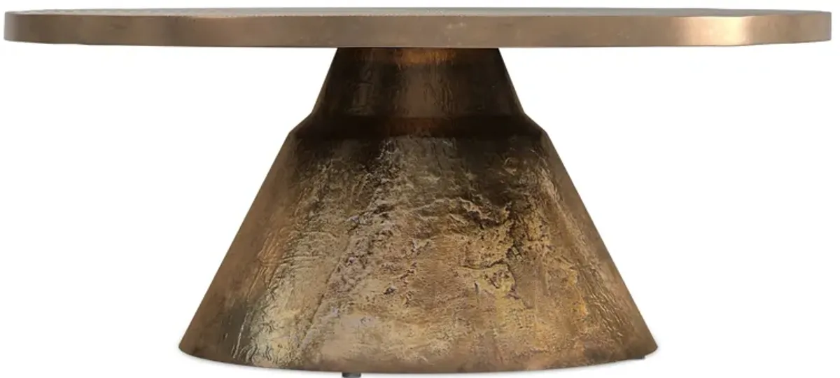 Michelle Cast Aluminum Coffee Table