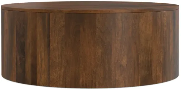 Millbury Drum Coffee Table in Mango