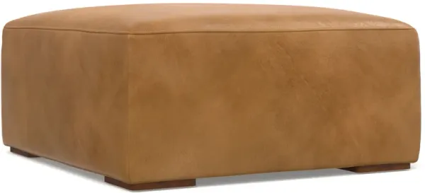 Rex Ottoman in Genuine Leather