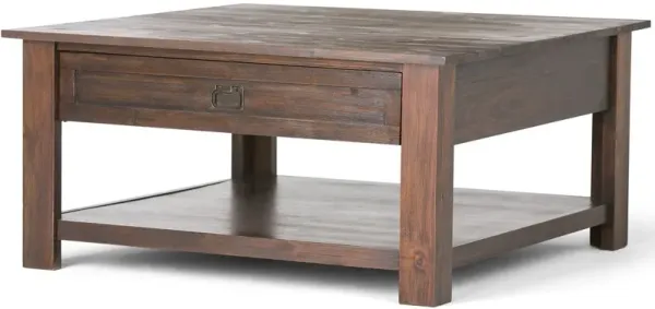 Monroe Square Coffee Table in Acacia