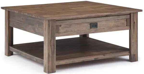 Monroe Square Coffee Table in Acacia
