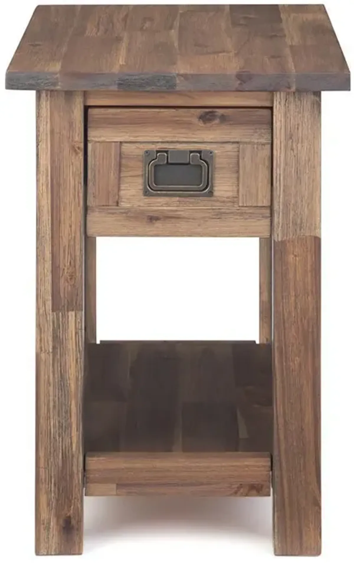 Monroe Narrow Side Table in Acacia