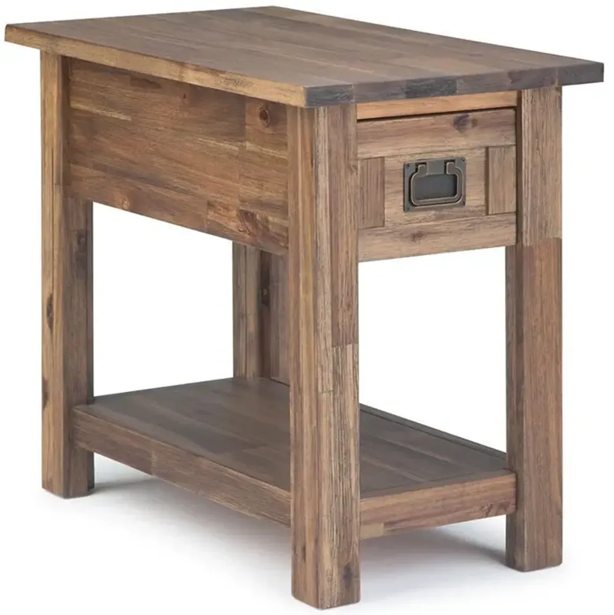 Monroe Narrow Side Table in Acacia