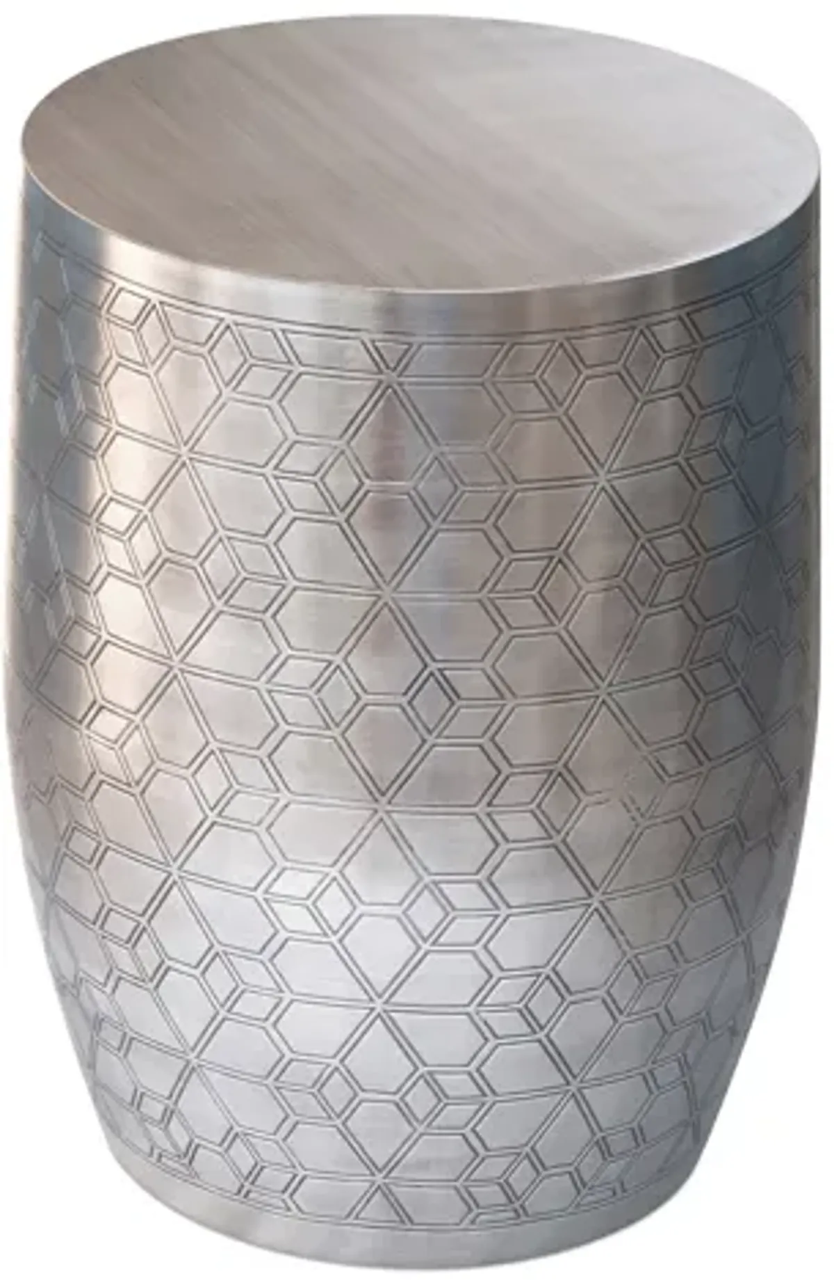 Johnsen 15 inch Geometric Pattern Accent Table