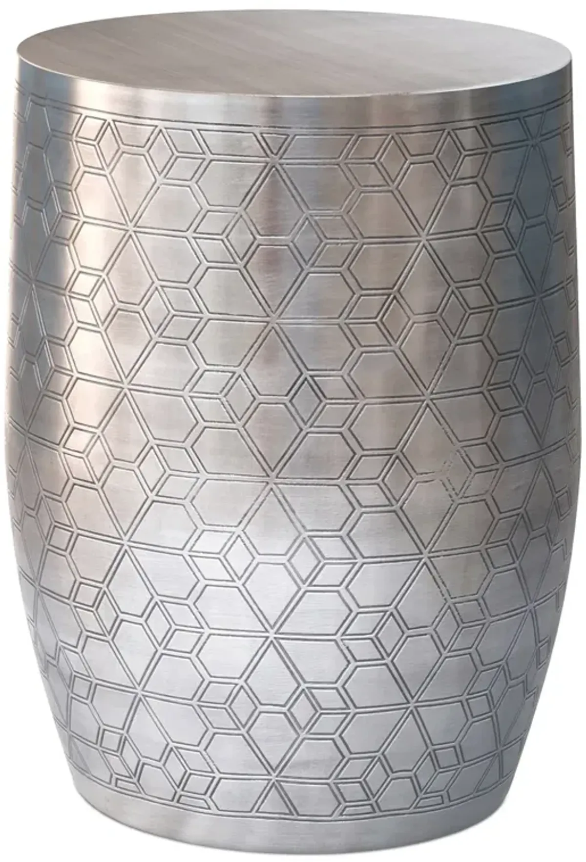 Johnsen 15 inch Geometric Pattern Accent Table