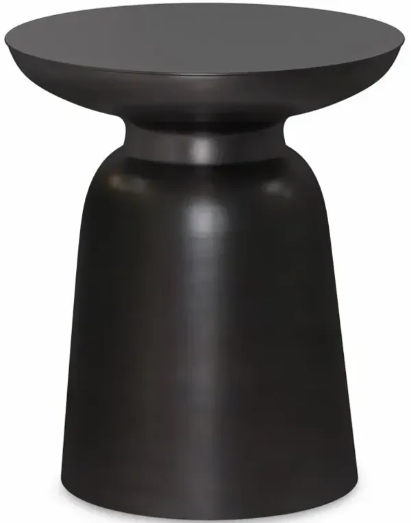 Toby 17 inch Metal Accent Table