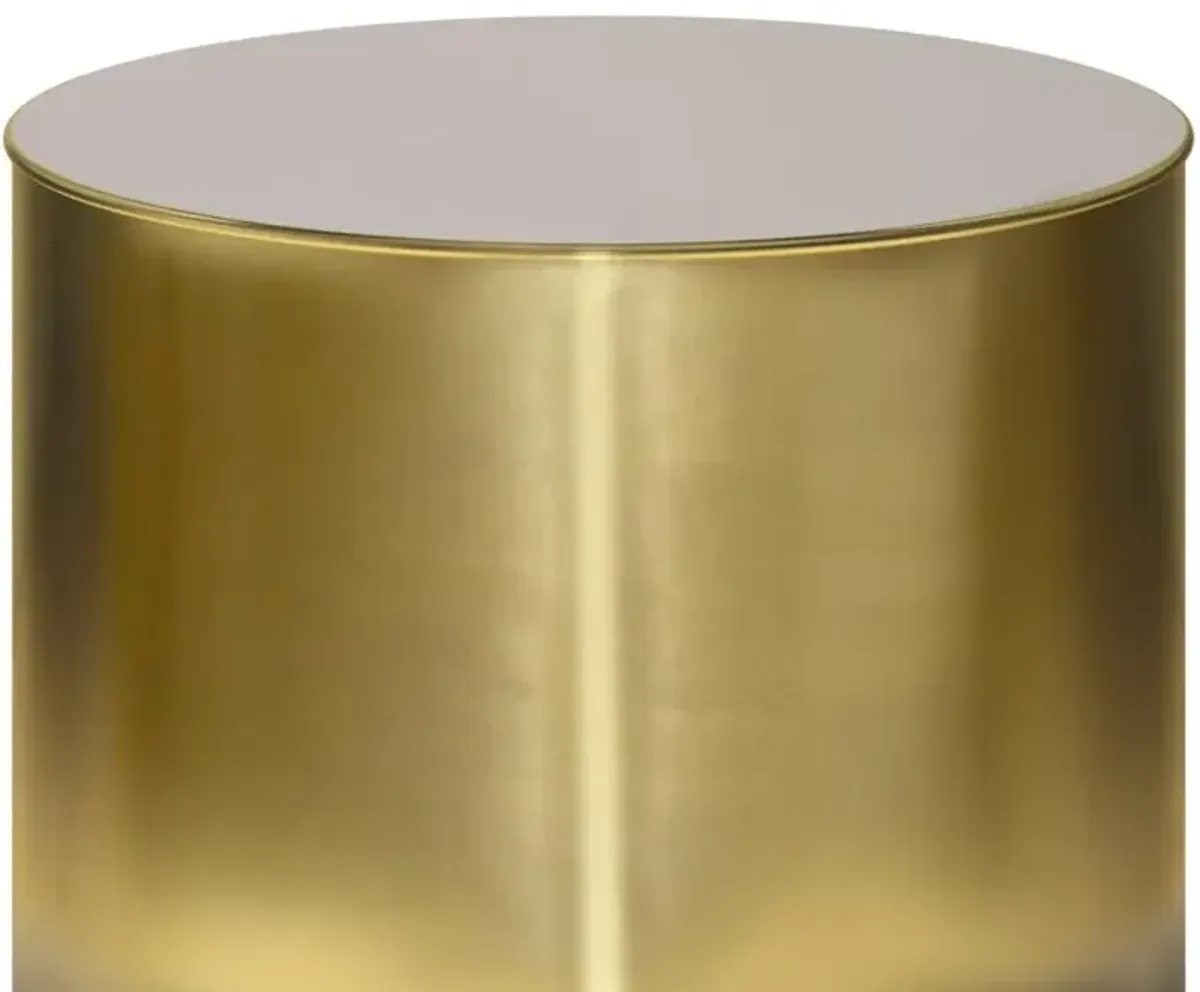 Curtis Metal Table in Black and Gold