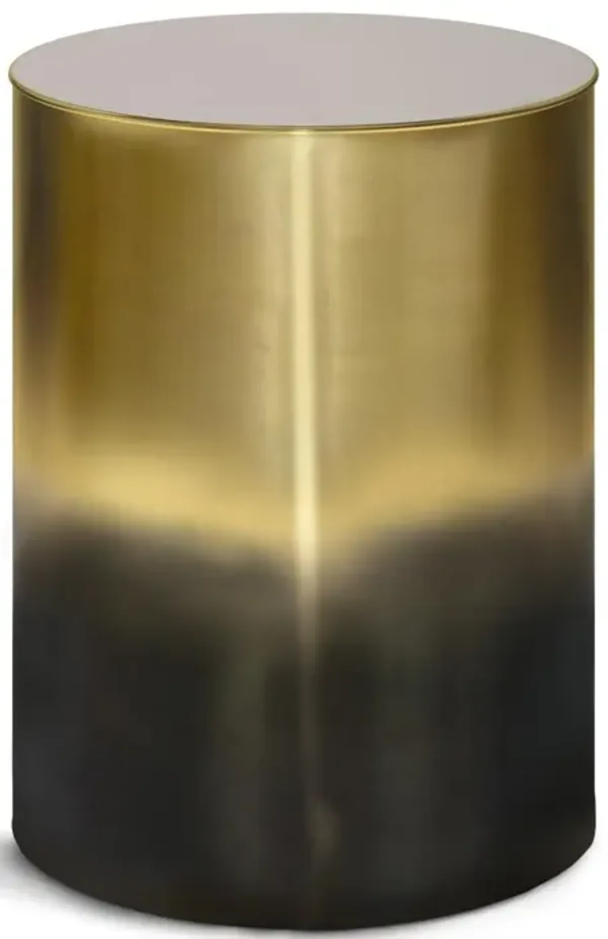 Curtis Metal Table in Black and Gold