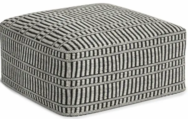 Safford Square Woven Outdoor/ Indoor Pouf