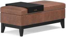 Distressed Saddle Brown color