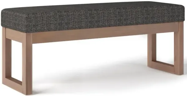 Milltown Large Ottoman Bench in Tweed
