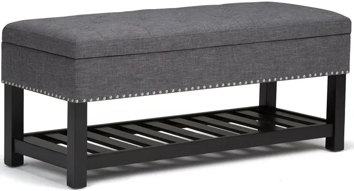 Lomond Ottoman Bench in Vegan Leather
