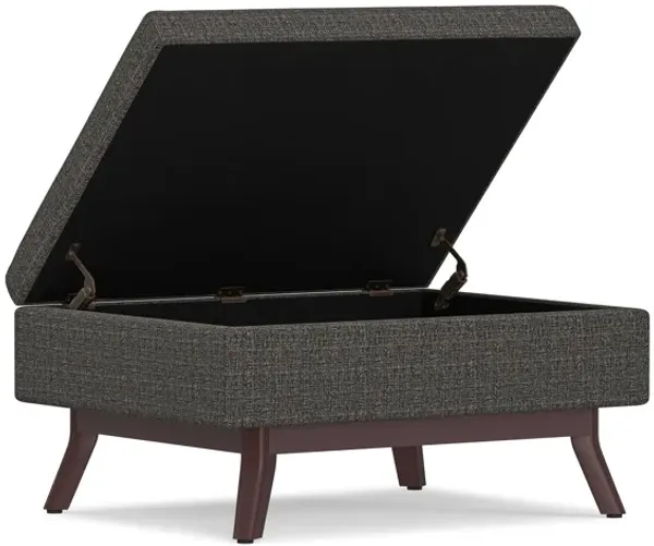 Owen Small Coffee Table Ottoman in Tweed
