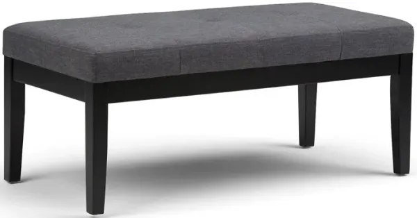 Lacey Ottoman Bench in Linen