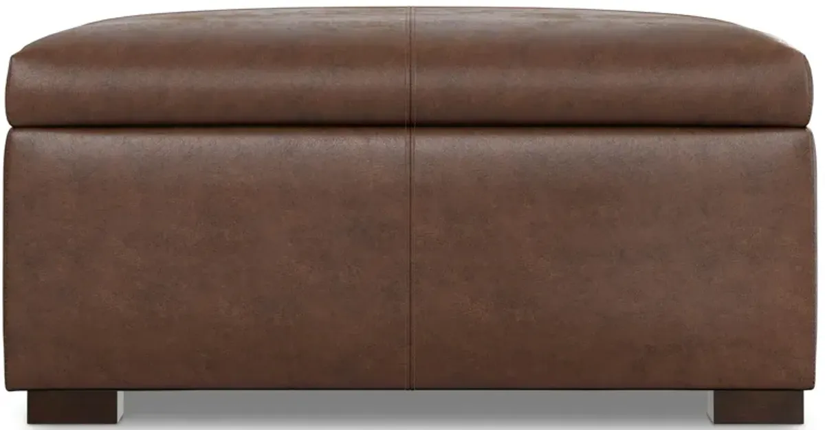 Gabbie Square Coffee Table Storage Ottoman