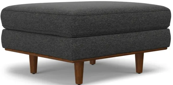 Morrison Ottoman in Woven-Blend Fabric