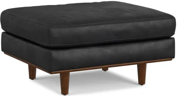 Morrison Ottoman in Genuine Top Grain Leather