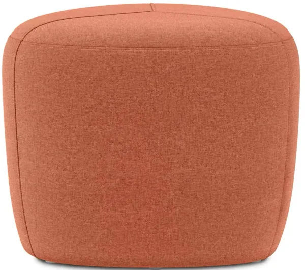 Moore Small Ottoman in Linen