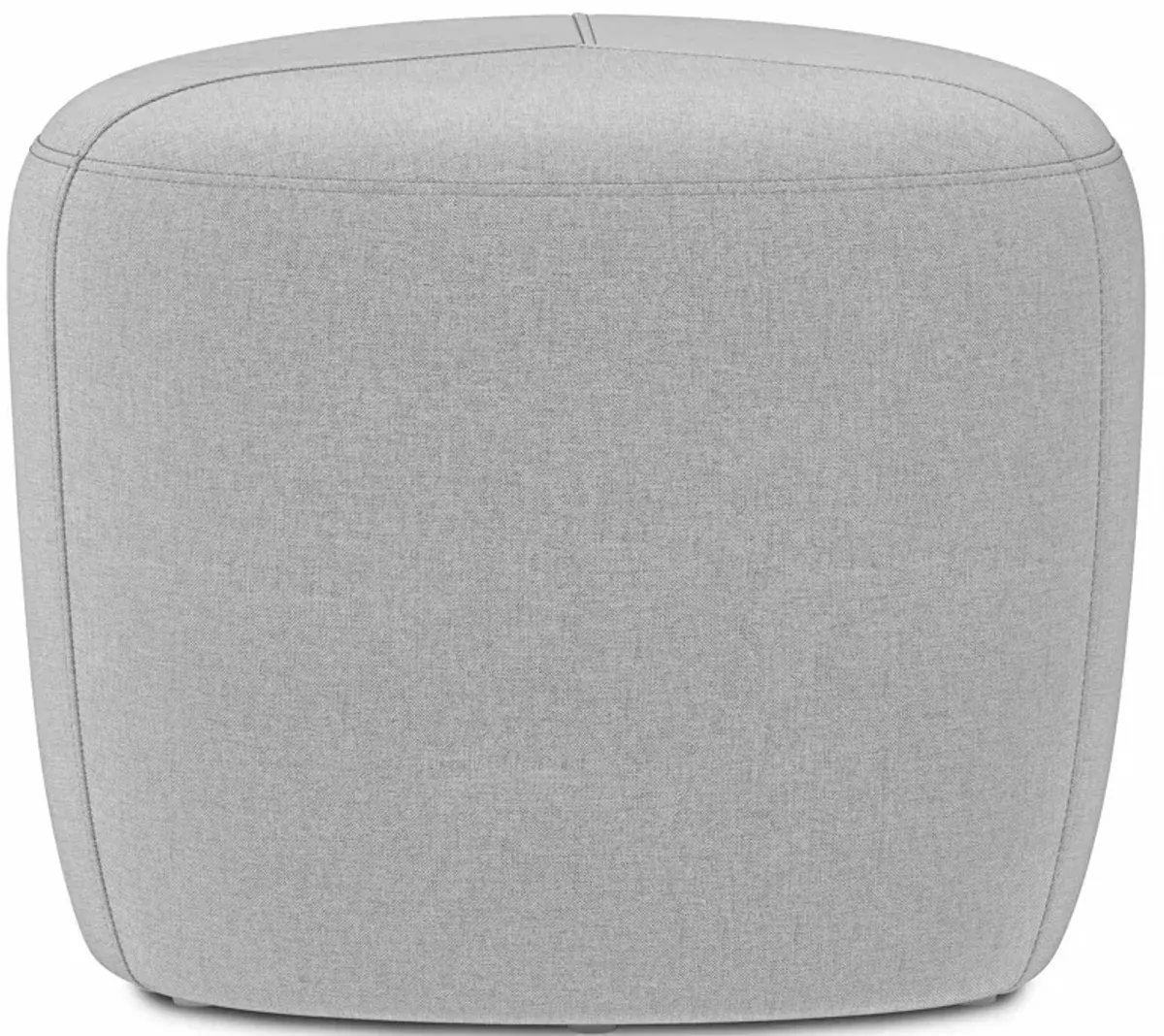Moore Small Ottoman in Linen