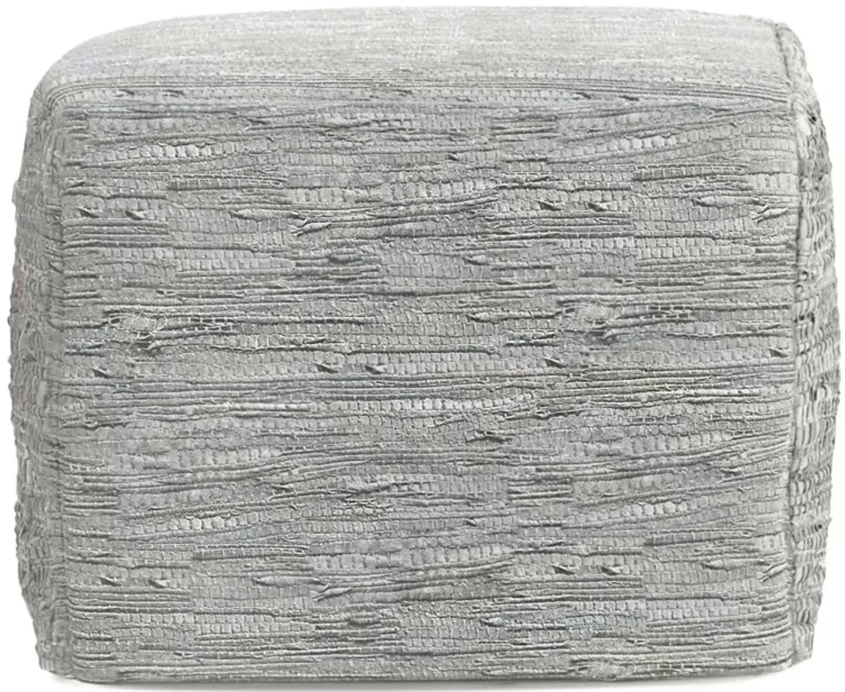 Fredrik Pouf in Genuine Leather