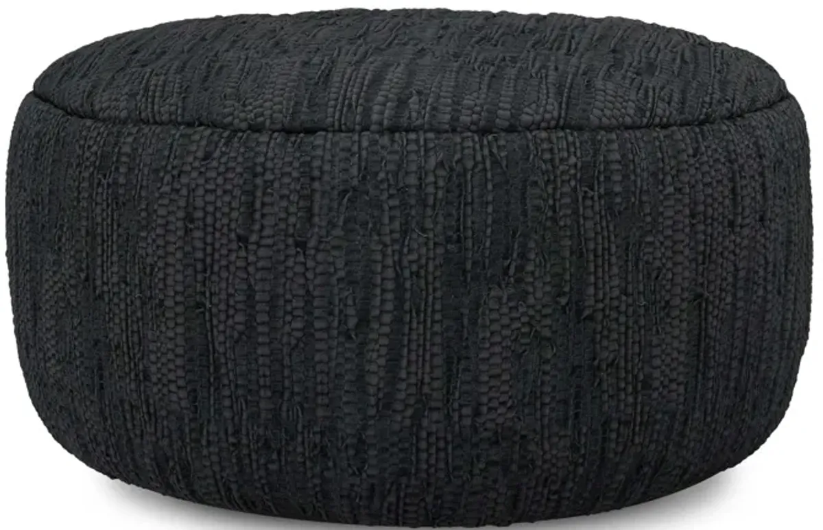 Fredrik 30 inch Round Pouf
