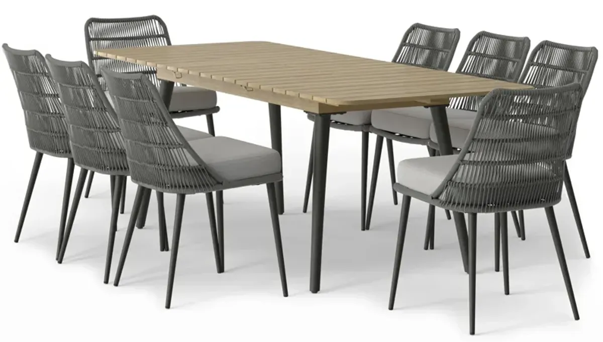 Beachside 9 Piece Outdoor Dining Set