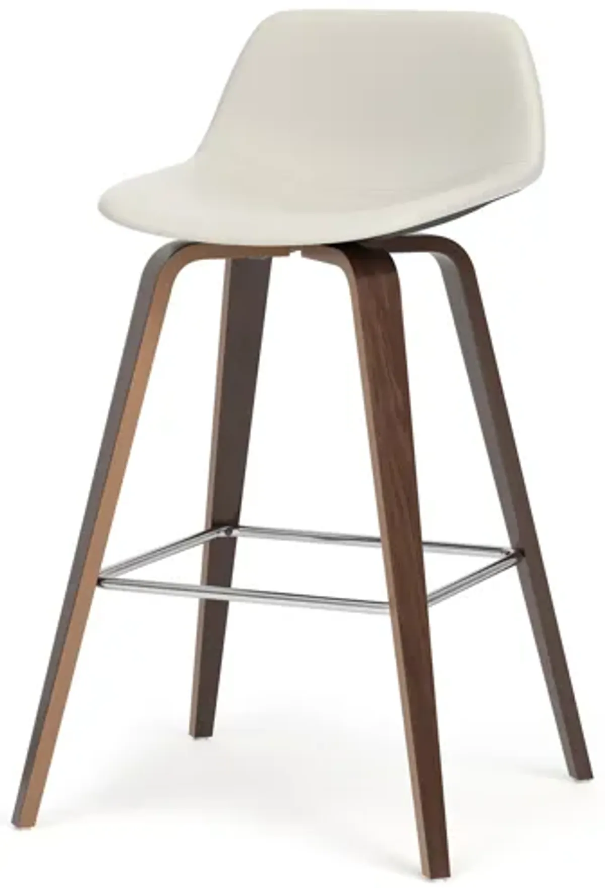 Randolph Bentwood Counter Height Stool (Set of 2) in Walnut Leg Color