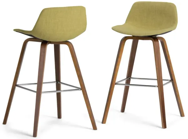 Randolph Bentwood Counter Height Stool (Set of 2) in Natural Leg Color