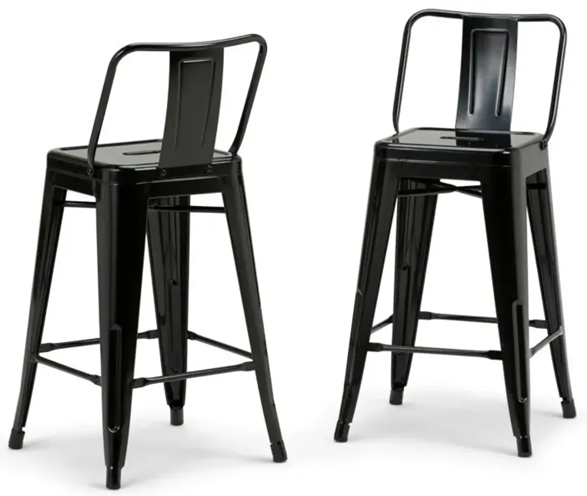 Rayne 24 inch Metal Counter Height Stool (Set of 4)