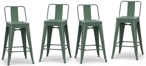 Rayne 24 inch Metal Counter Height Stool (Set of 4)