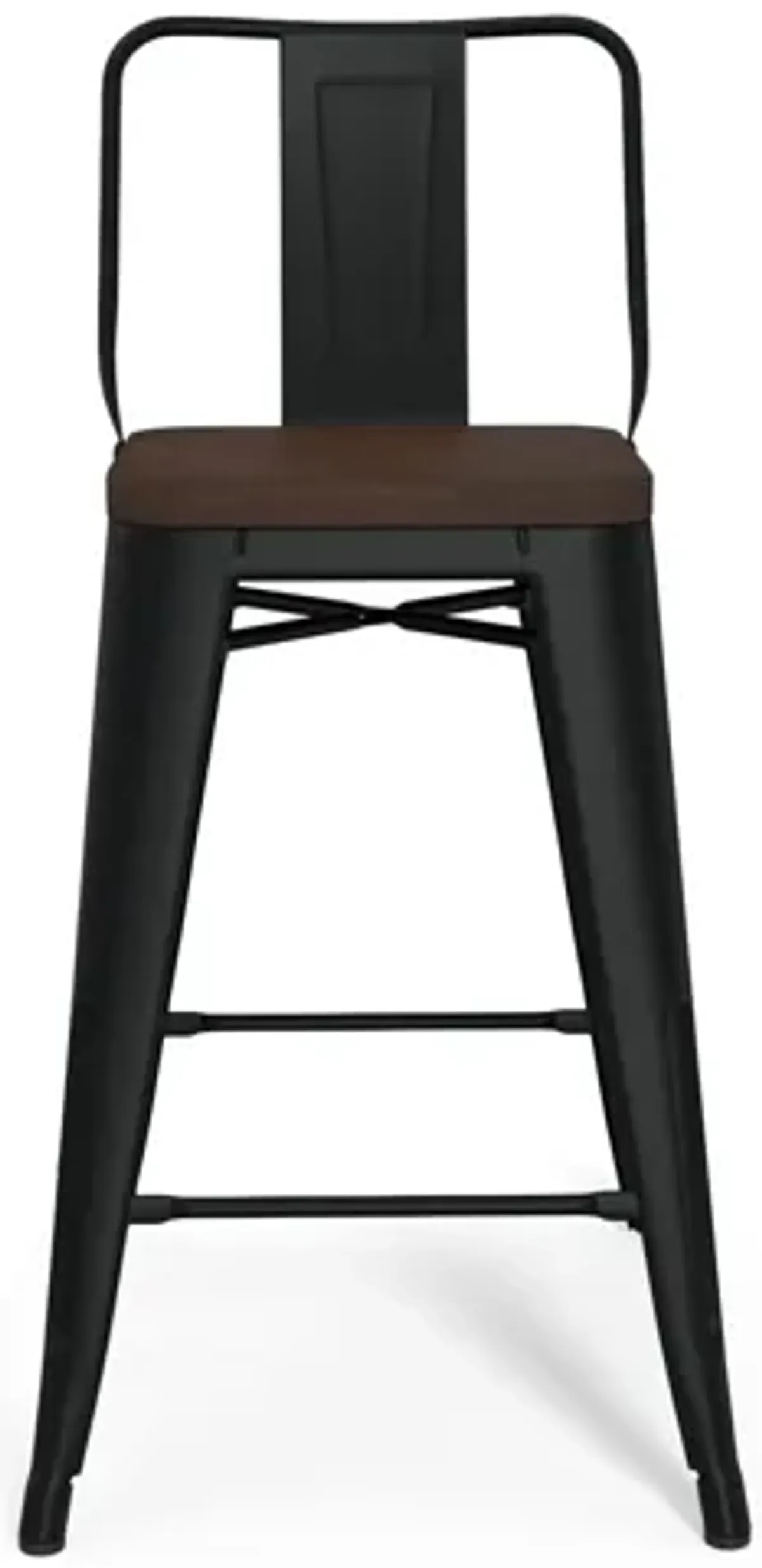 Rayne Metal Wood Counter Stool (Set of 2)