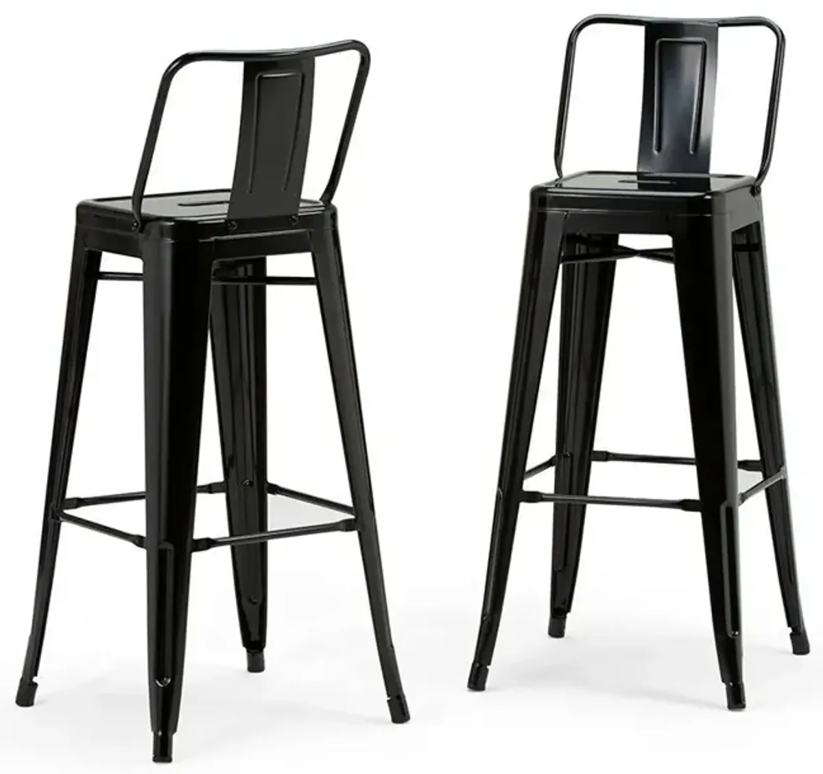 Rayne 30 inch Metal Bar Stool (Set of 2)