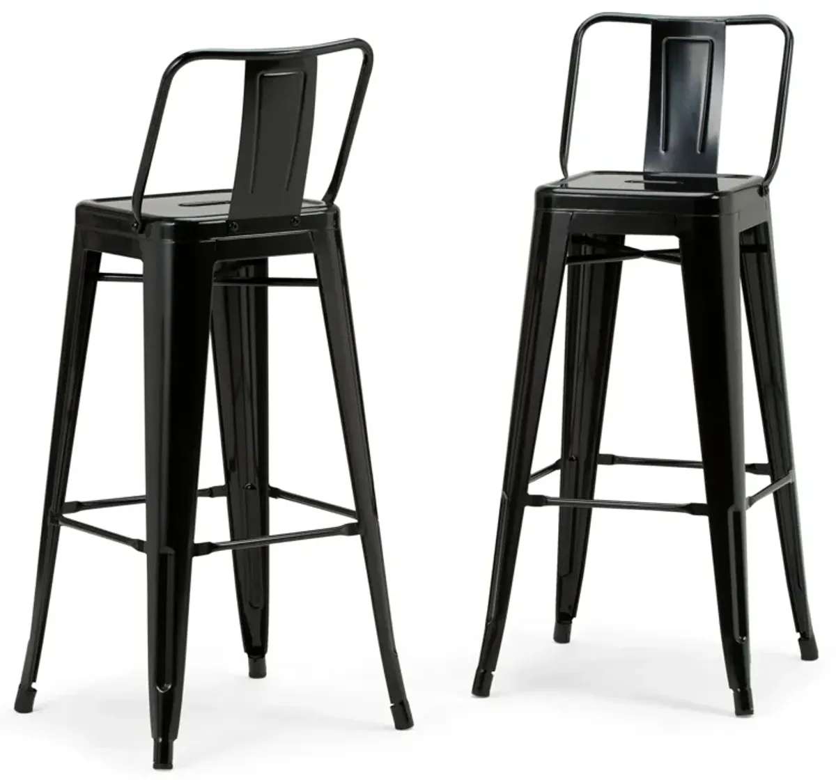 Rayne 30 inch Metal Bar Stool (Set of 4)
