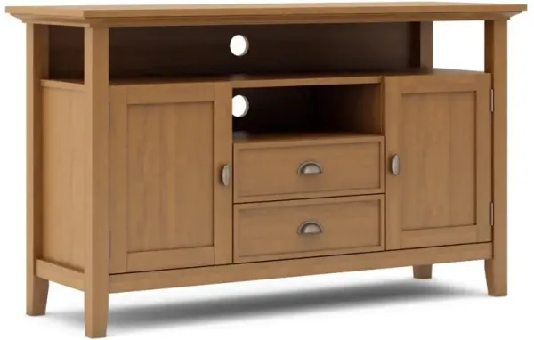Redmond Tall TV Stand in Light Golden Brown