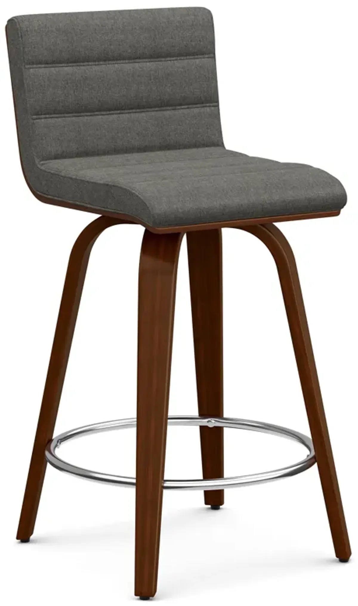 Roland Swivel Counter Height Stool in Linen