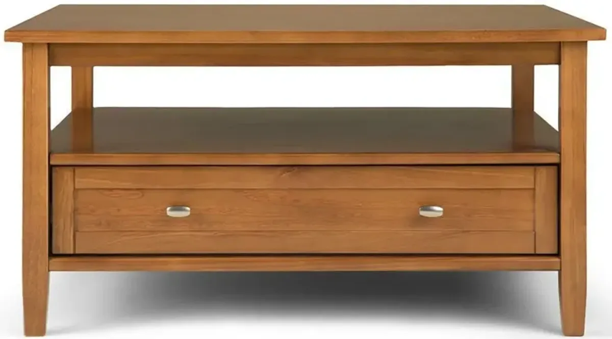 Warm Shaker Square Coffee Table