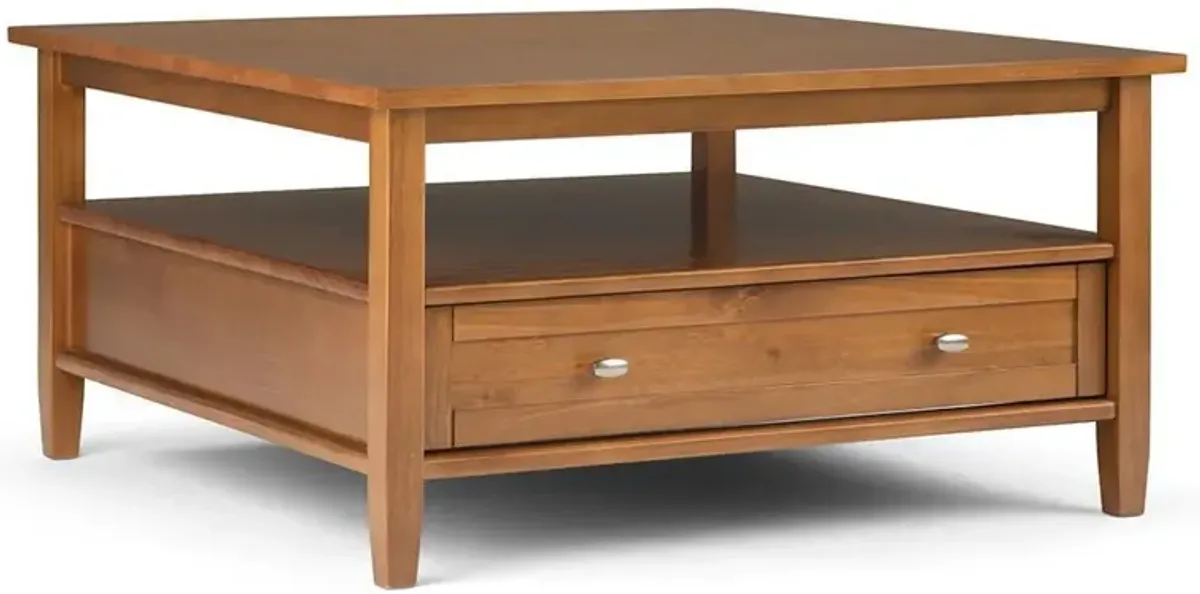 Warm Shaker Square Coffee Table