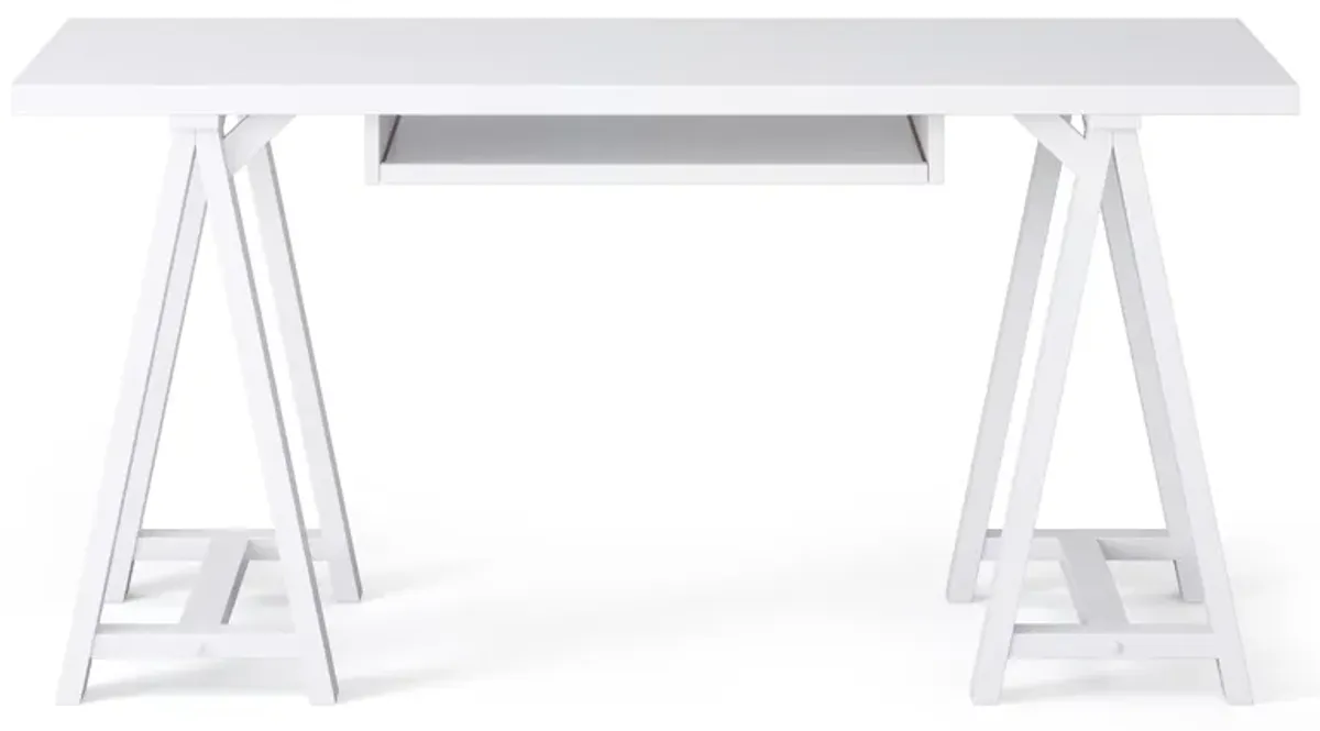 Sawhorse Wide Desk