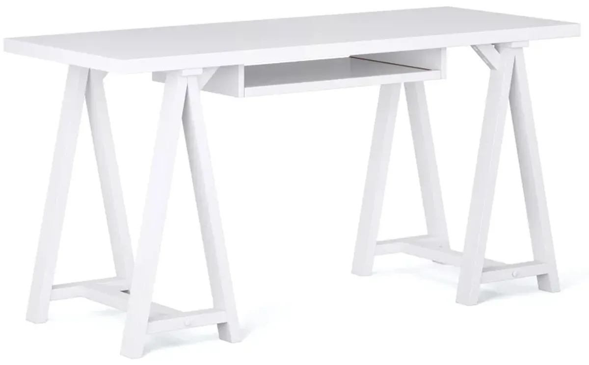 Sawhorse Wide Desk
