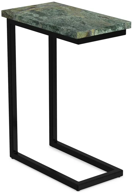 Skyler C Side Table with Genuine Marble Top