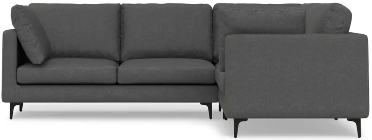 Ava Mid Century Corner Sectional Sofa