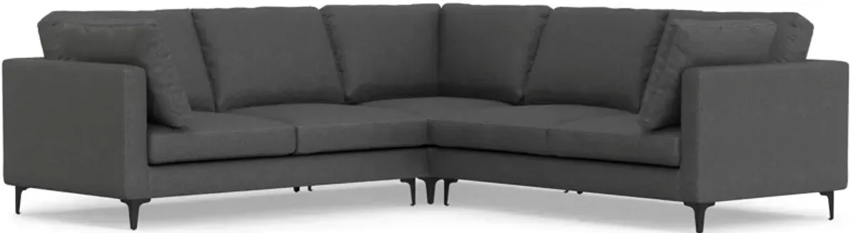 Ava Mid Century Corner Sectional Sofa