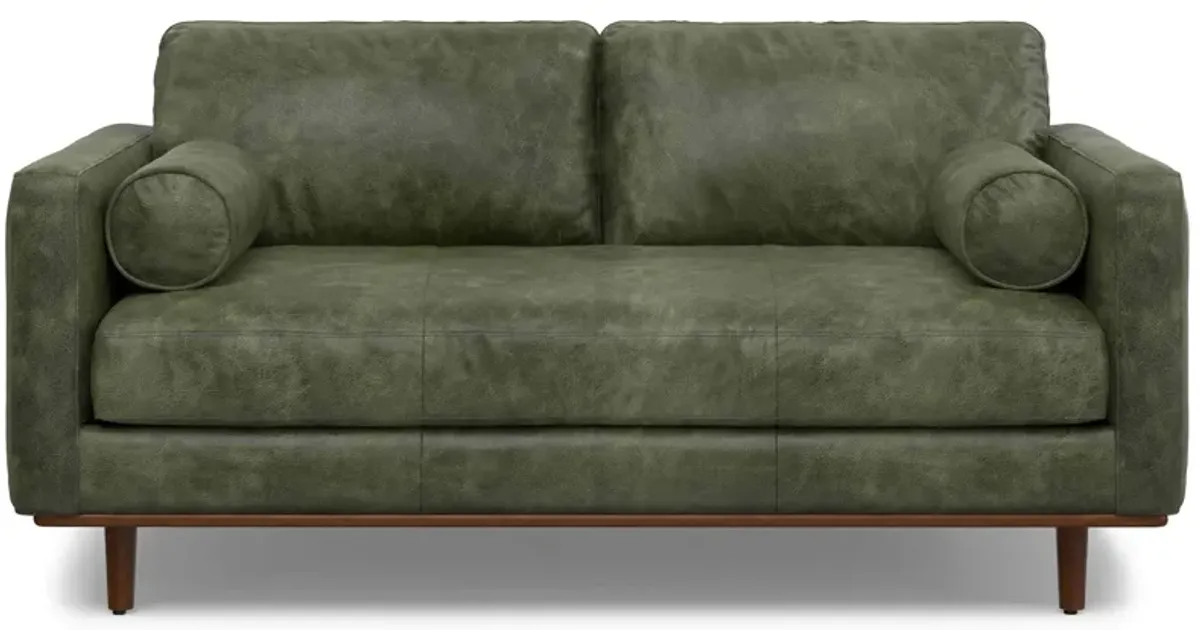 Morrison 72 inch Sofa in Genuine Leather
