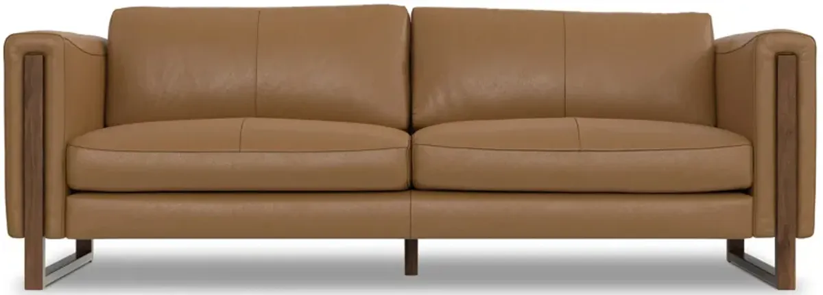 Richard 83 inch Sofa in Genuine Leather