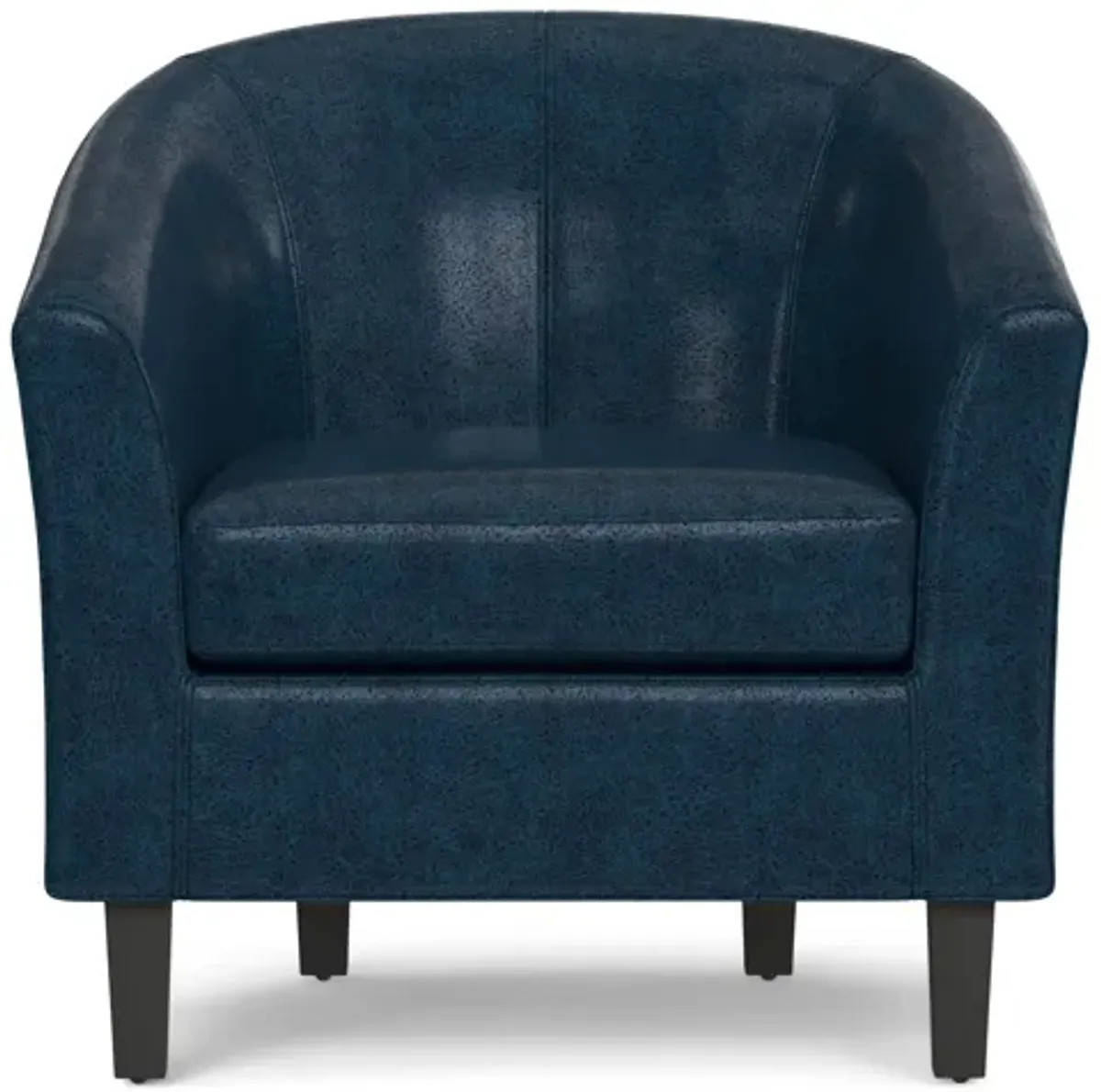 Austin Accent Chair in Distressed Vegan Leather